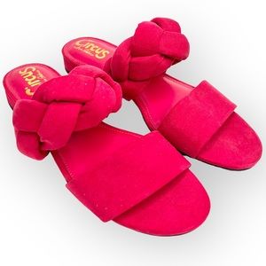 Circus by Sam Edelman - 7.5 M - danielle braided suede slides